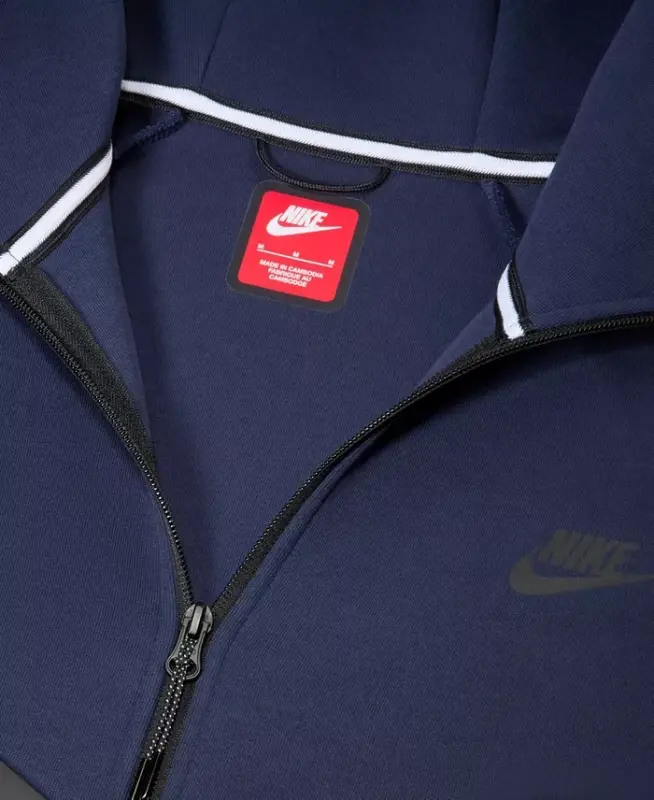 Men's Tech Fleece Full-Zip Hoodie - Obsidian/Black - 10