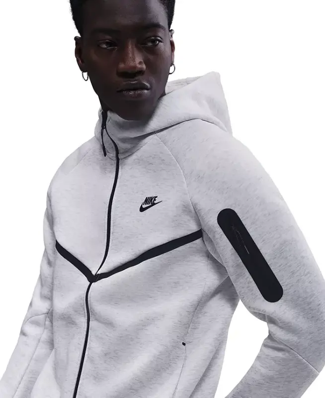 Men's Tech Fleece Full-Zip Hoodie - Obsidian/Black - 13