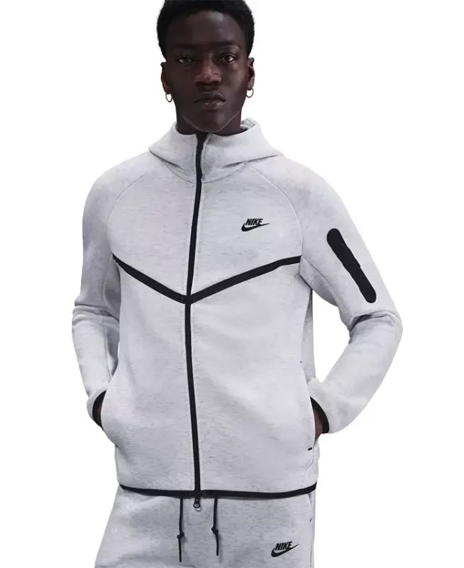 Men's Tech Fleece Full-Zip Hoodie - Obsidian/Black - 16