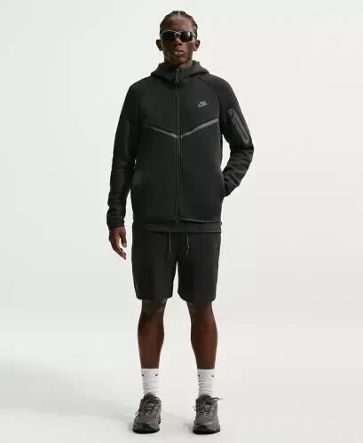 Men's Tech Fleece Full-Zip Hoodie - Obsidian/Black - 23