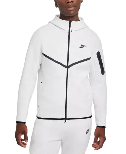 Men's Tech Fleece Full-Zip Windrunner Logo Hoodie - 1
