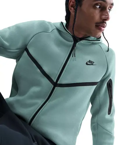 Men's Tech Fleece Full-Zip Hoodie - Cannon/Black - 3