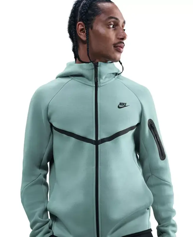 Men's Tech Fleece Full-Zip Hoodie - Cannon/Black - 2