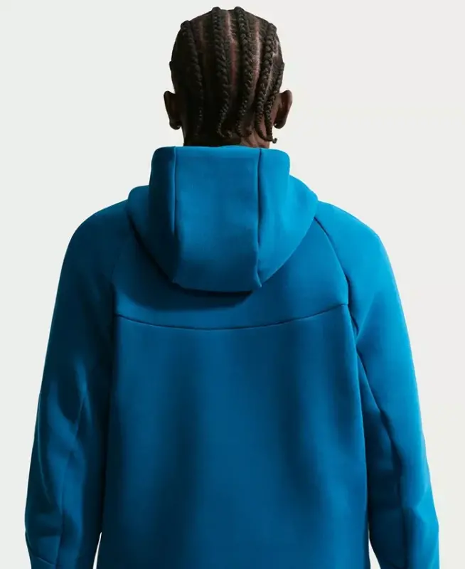 Men's Tech Fleece Full-Zip Hoodie - Court Blue/Black - 3