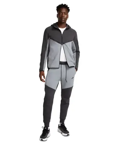 Men's Tech Fleece Joggers - Cool Gray/Black - 1