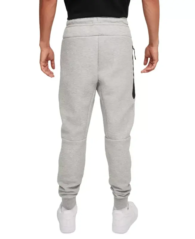 Men's Tech Fleece Joggers-Dark Grey Heather/Black - 4