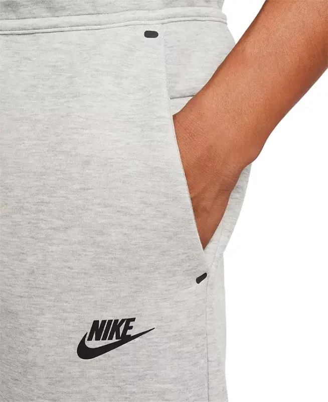 Men's Tech Fleece Joggers-Dark Grey Heather/Black - 4