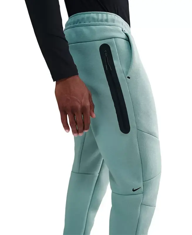 Men's Tech Fleece Joggers - Light Blue/Black - 3