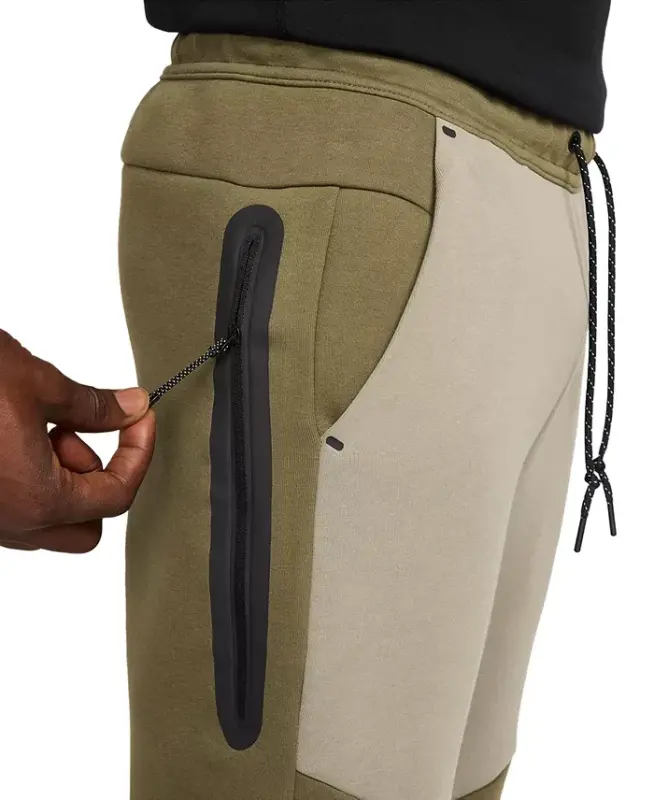 Men's Tech Fleece Joggers - Medium Olive/Light Army - 2