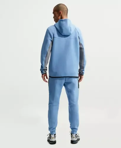 Men's Tech Fleece Joggers - Work Blue/Cool Gray - 5