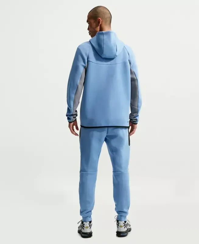 Men's Tech Fleece Joggers - Work Blue/Cool Gray - 5