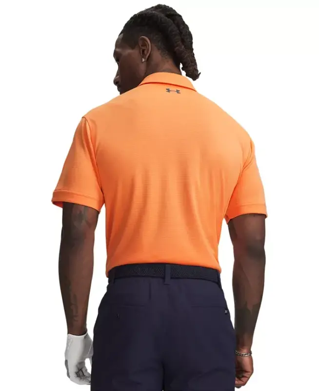 Men's Tech Short-Sleeve Polo Shirt - Orange Block/870 - 3