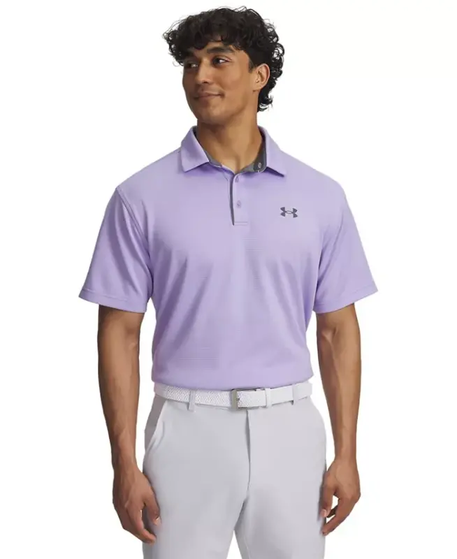 Men's Tech Polo T-Shirt - Transparent / / Pitch Gray - 1