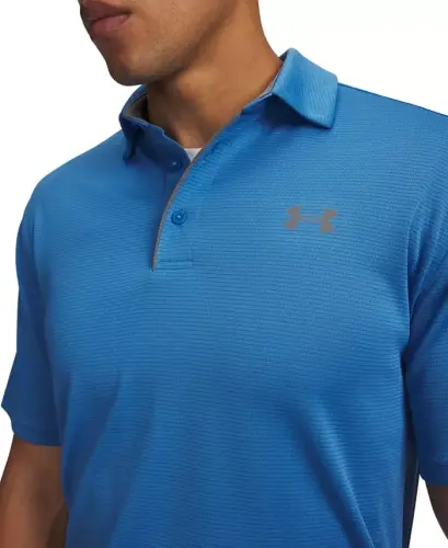 Men's Tech Short-Sleeve Polo Shirt - Aegean Blue/430 - 2