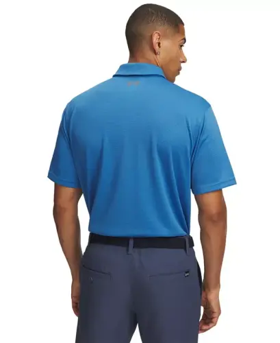 Men's Tech Short-Sleeve Polo Shirt - Aegean Blue/430 - 3