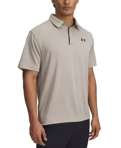 Men's Tech Short-Sleeve Polo Shirt - Timber 