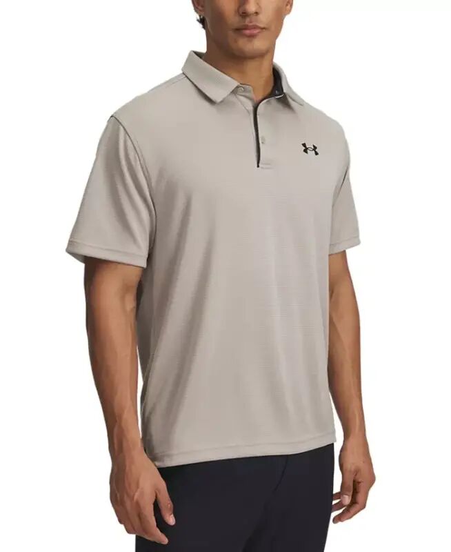 Men's Tech Short-Sleeve Polo Shirt - Timber - UNDER ARMOUR