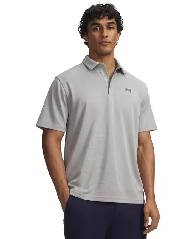 Men's Tech Short-Sleeve Polo Shirt - Titanium/Graphite - Under Armour