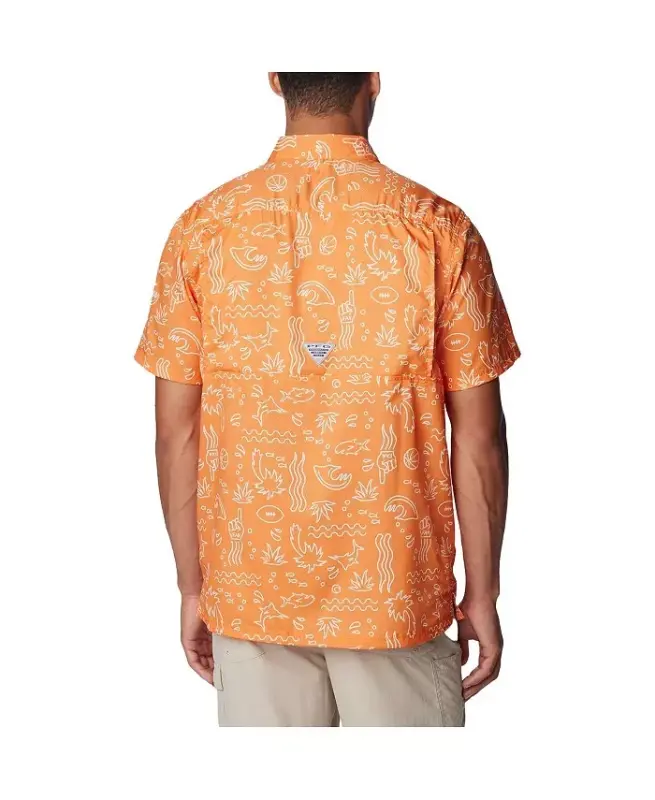 Men's Tennessee Orange Tennessee Volunteers Super Slack Tide Omni-Wick Button-Up Shirt-Tennessee Orange - 2