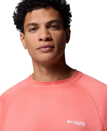 Men's Terminal Tackle Long-Sleeve T-Shirt - Melonade/White Logo - 4