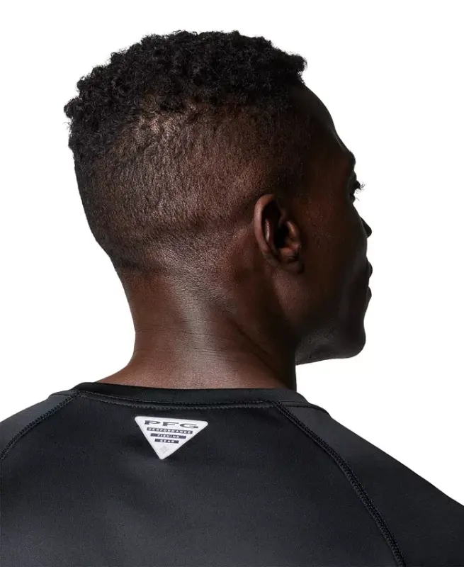 Men's Terminal Tackle Long-Sleeve T-Shirt - Black/Gulf Stream Logo - 6