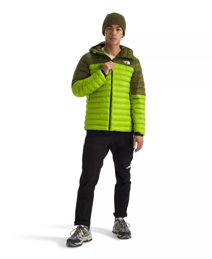 Men's Terra Peak Puffer Hoodie Meadow Grass/forest Olive - 2