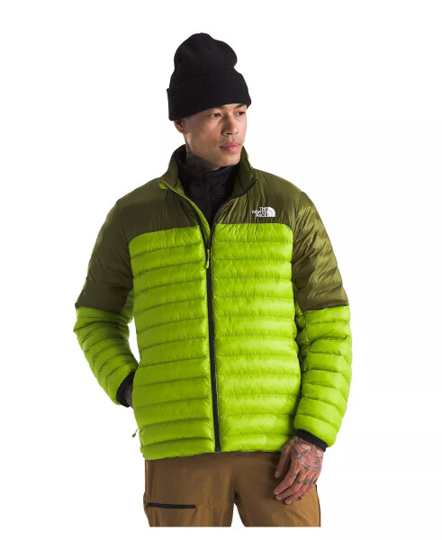 Men's Terra Peak Puffer Jacket Meadow Grass/Forest Olive - 1