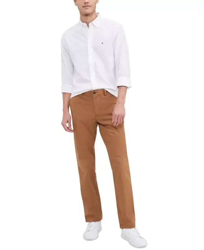 Men's TH Flex Stretch Regular-Fit Chino Pant-Cohiba Brown - 2