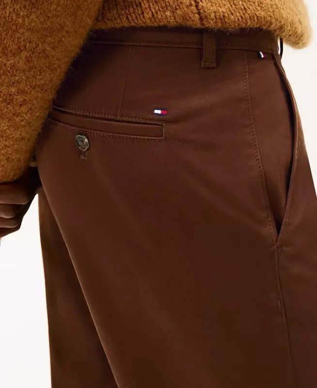 Men's TH Flex Stretch Straight-Fit Chino Pant - Legacy Brown - 4