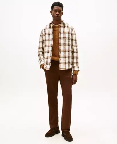 Men's TH Flex Stretch Straight-Fit Chino Pant - Legacy Brown - TOMMY HILFIGER (1)