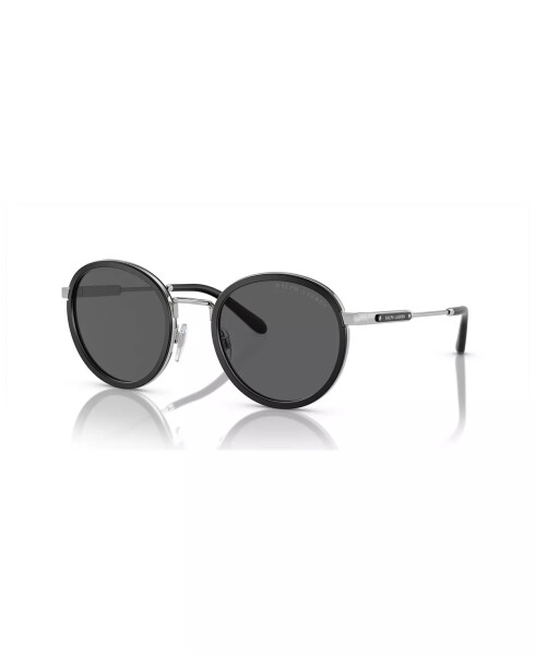 Men's The Clubman Sunglasses RL7081 Matte Black - 1