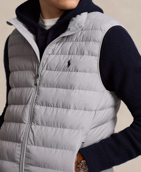 Men's The Colden Packable Vest Grey Htr - 3