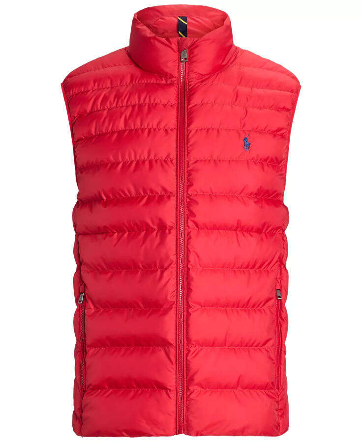 Men's The Colden Packable Vest Red - 6