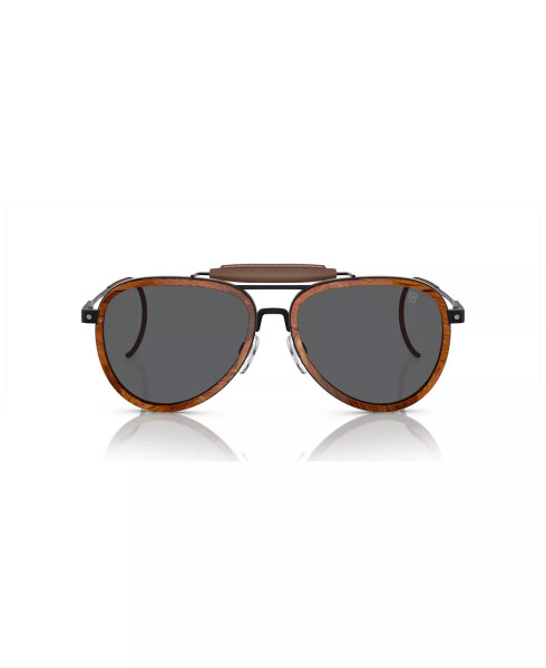 Men's The Roadster Sunglasses RL7080Q Burled Wood - 2