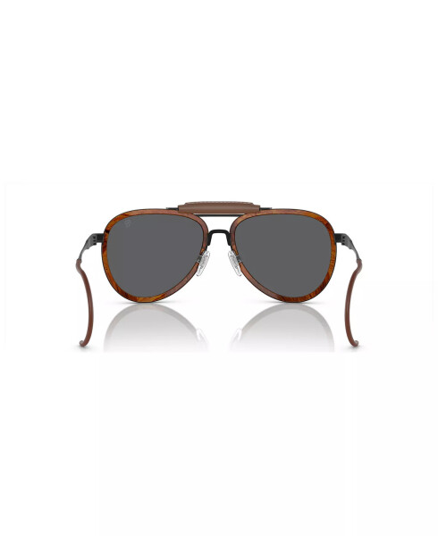 Men's The Roadster Sunglasses RL7080Q Burled Wood - 4