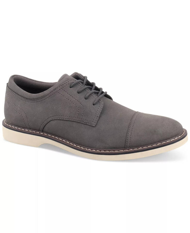 Men's Theo Lace-Up Shoes, Created for Modazone Grey - 1