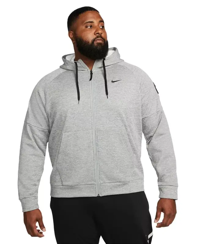 Men's Therma-FIT Full-Zip Logo Hoodie - NIKE