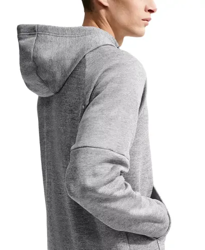 Men's Therma-FIT Full-Zip Logo Hoodie - Dark Gray Heather - 3