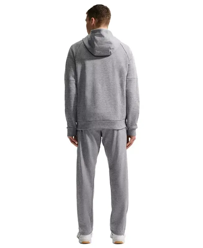 Men's Therma-FIT Full-Zip Logo Hoodie - Dark Gray Heather - 5