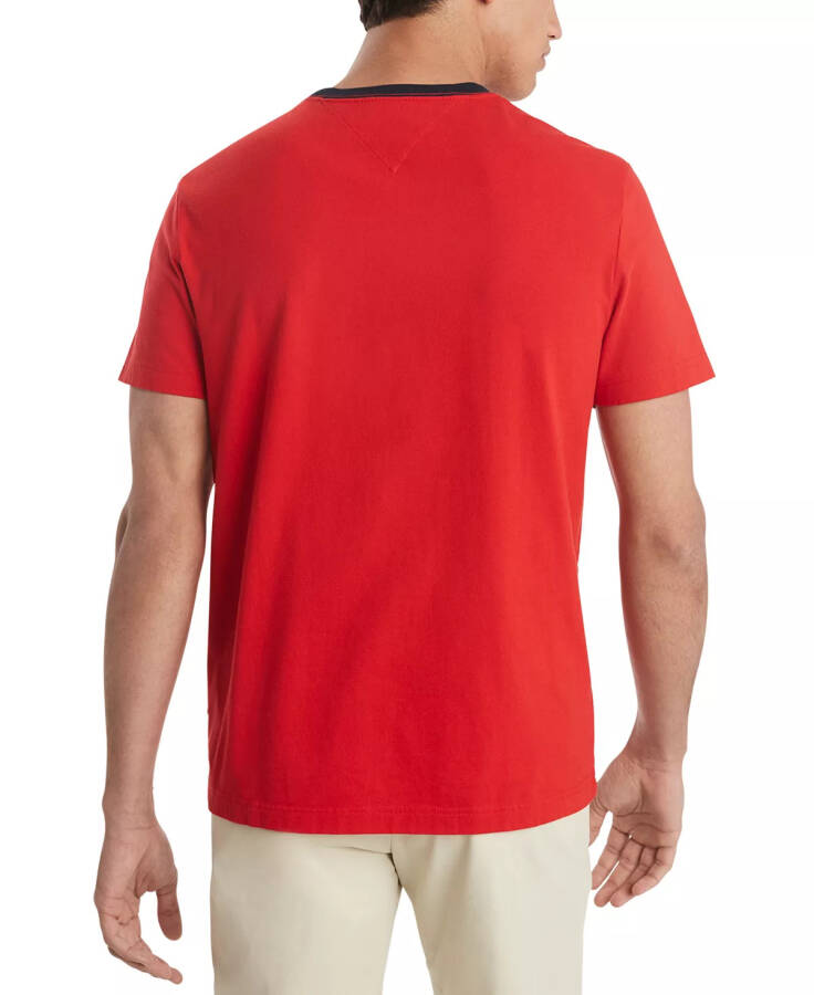 Men's Tino Logo Short Sleeve T-Shirt Apple Red - 2