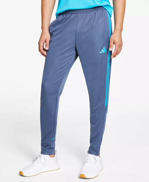 Men's Tiro 23 League Pants Team Onix / Lucid Cyan - 4