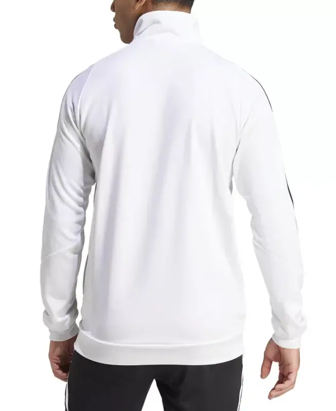 Men's Tiro 24 Slim-Fit Performance 3-Stripes Track Jacket - White/blk - 2