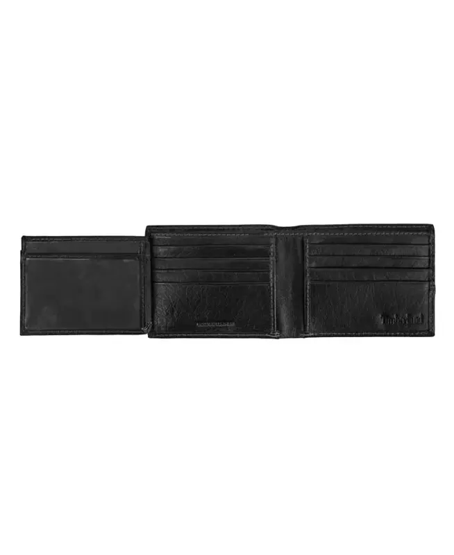 Men's Tonal Commuter Wallet - Black - 2