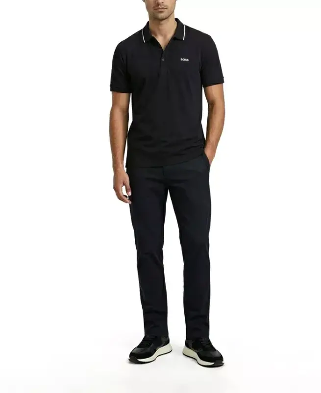 Men's Tonal Logo Slim-Fit Polo Shirt - 9