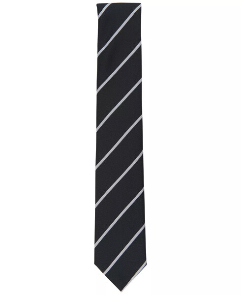 Men's Tracey Stripe Tie, Created for Modazone Black - 2