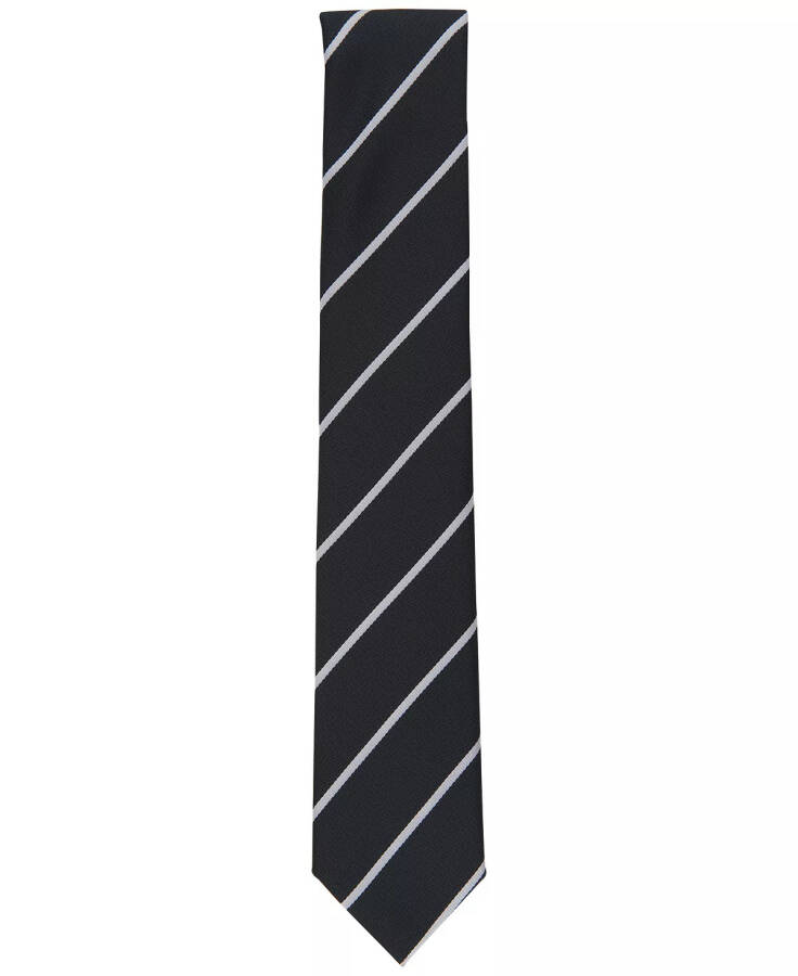 Men's Tracey Stripe Tie, Created for Modazone Black - 2