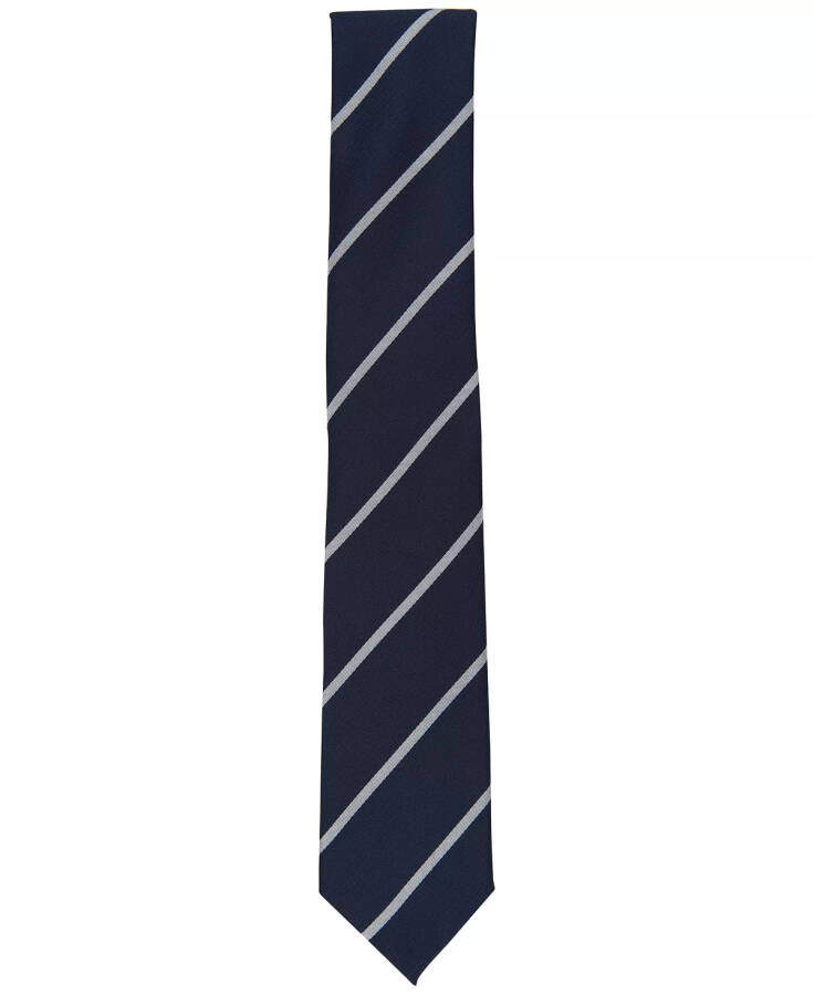 Men's Tracey Stripe Tie, Created for Modazone Navy - 2