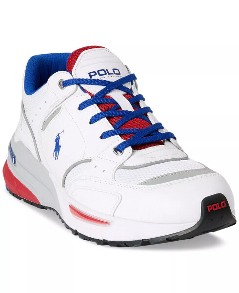 Men's Trackster 200 Retro Sneaker RED/WHITE/ROYAL - 1