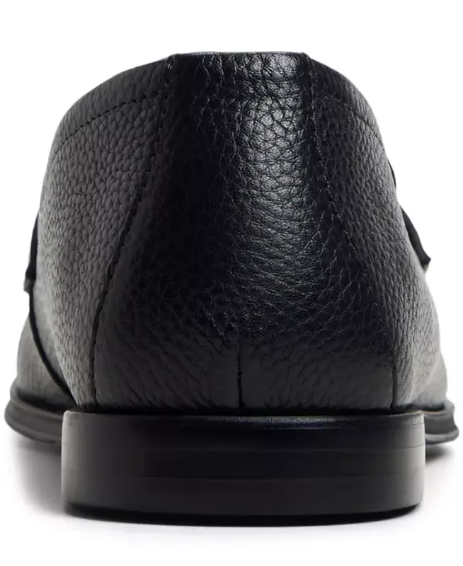 Men's Traveler Leather Bit Loafer-Black - 3
