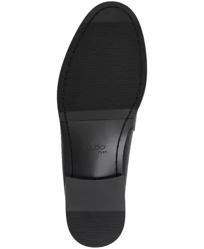 Men's Traveler Leather Bit Loafer-Black - 5